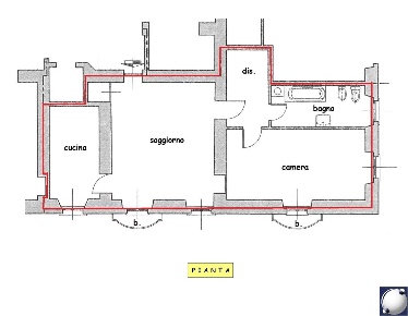 Foto Appartamento in Via San Girolamo Emiliani, Merone di 86 m² in vendita