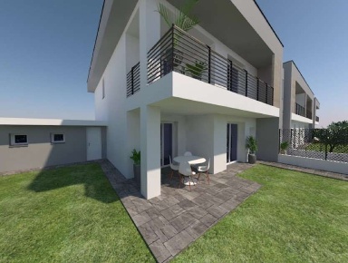 Foto Appartamento in Via Resegone, Bregnano di 90 m² con 4 locali