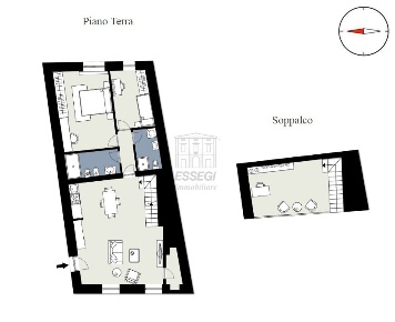 Foto Appartamento in Piazza della Colonna Mozza, Lucca di 120 m² in vendita