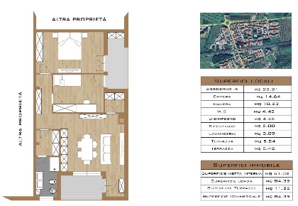 Foto Appartamento in Amendola, Scarlino di 73 m² con 3 locali in vendita
