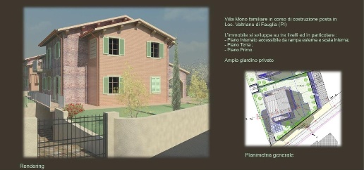 Foto Villa unifamiliare a Fauglia di 260 m² con 8 locali in vendita