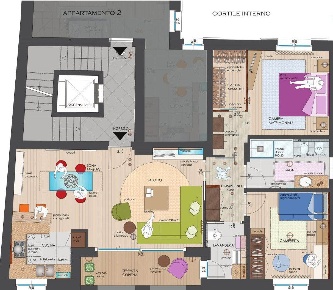 Foto Appartamento in Piazza San Giovanni Battista, Casnigo di 108 m²