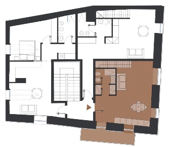 Foto Appartamento in Borgata San Marco, Oulx di 55 m² con 2 locali