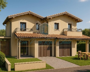 Foto Villa bifamiliare in Via Orecchia, Tavazzano con Villavesco di 135 m²