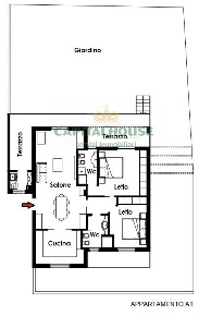 Foto Appartamento a Casamarciano di 90 m² con 3 locali in vendita