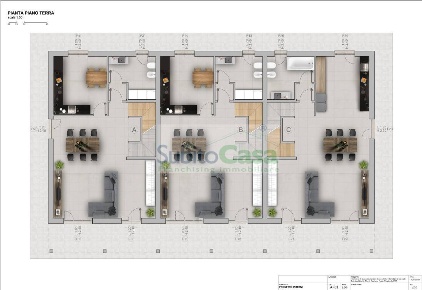 Foto Villa a schiera in Via Degli Orti, Rosciano di 160 m² con 5 locali