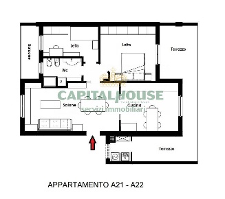 Foto Appartamento a Casamarciano di 70 m² con 3 locali in vendita