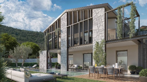 Foto Villa singola a Costermano sul Garda di 245 m² con 4 locali in vendita