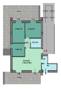 Foto Appartamento a Altidona di 94 m² con 5 locali in vendita