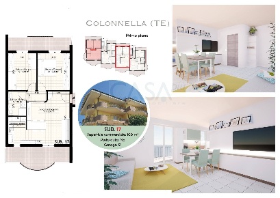 Foto Appartamento in Contrada san martino, Colonnella di 100 m² in vendita