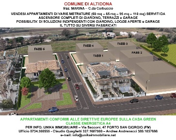Foto Appartamento a Altidona di 50 m² con 3 locali in vendita