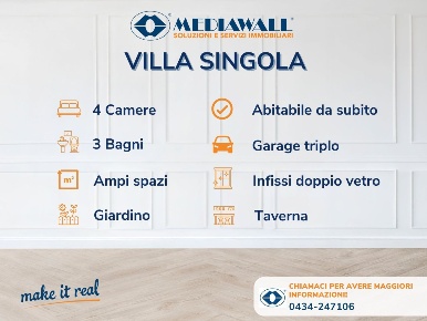 Foto Villa unifamiliare in Via Giulia Maldifassi 12, Pravisdomini di 253 m²