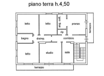 Foto Appartamento a Civitella di Romagna di 137 m² con 4 locali in vendita