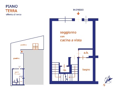 Foto Villa a schiera in Via San Giorgio 1, Vimercate di 134 m² con 3 locali