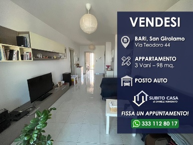 Foto Appartamento in VIA TEODORO 44, Bari di 98 m² con 3 locali in vendita