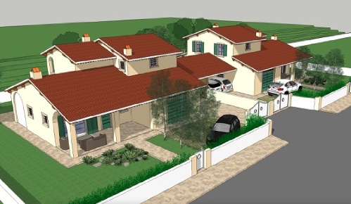 Foto Villa unifamiliare in Via A.gramsci-fiorino, Montescudaio di 224 m²