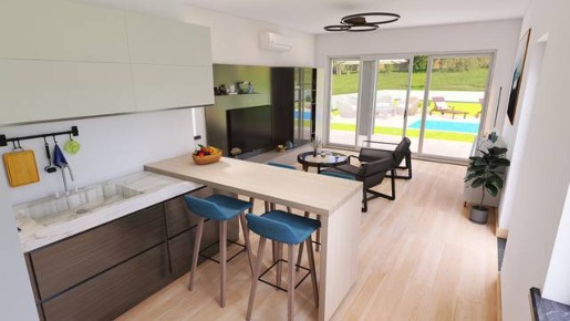 Foto Villa singola in Case Ghisu, Sant'Anna Arresi di 122 m² con 3 locali