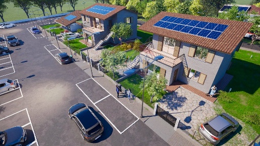 Foto Villa bifamiliare a Camerata Picena Piane di 109 m² con 4 locali