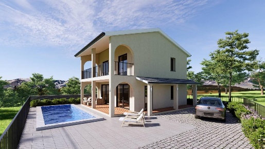 Foto Villa unifamiliare a Guardistallo di 120 m² con 5 locali in vendita