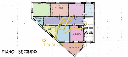 Foto Appartamento a Livorno Calzabigi di 140 m² con 5 locali in vendita