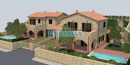 Foto Villa unifamiliare a Guardistallo di 140 m² con 6 locali in vendita