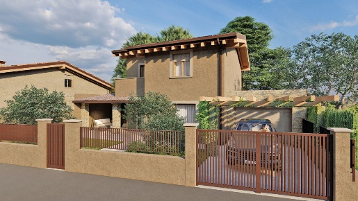Foto Villa singola in Via Cantarane 6, Rodengo Saiano di 210 m² in vendita