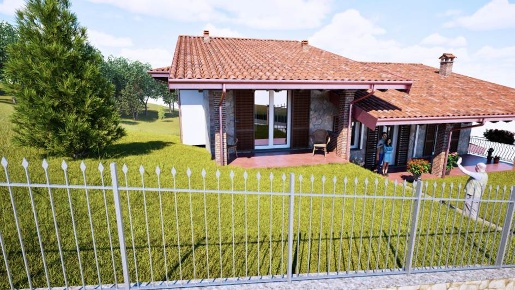 Foto Villa unifamiliare a Canneto Pavese di 340 m² con 9 locali in vendita