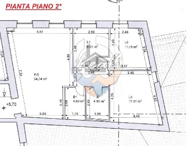 Foto Appartamento in VIA UMBERTO I, Caldarola Centro di 95 m² con 4 locali