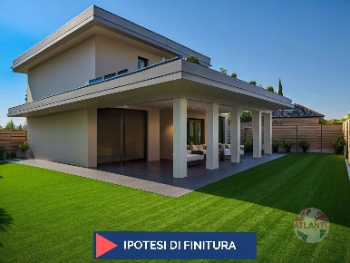 Foto Villa bifamiliare in Via Roma, Maclodio di 180 m² con 4 locali
