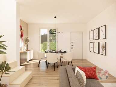 Foto Villa bifamiliare in Via Roma, Maclodio di 180 m² con 5 locali