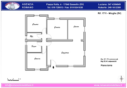 Foto Villa unifamiliare in Via Giaccheri 19, Mioglia di 133 m² con 7 locali