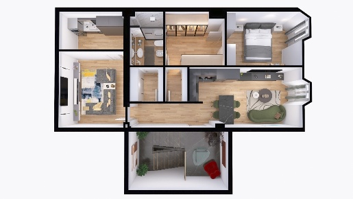 Foto Appartamento in Via Castelmaraldo 17, Modena Centro Storico di 100 m²