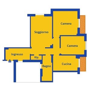 Foto Appartamento in Via Dino Col, Genova Sampierdarena di 89 m² in vendita