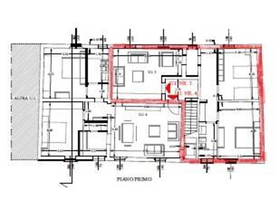 Foto Appartamento a Ponsacco Centro di 85 m² con 4 locali in vendita