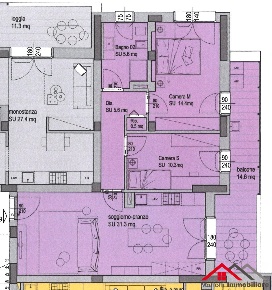 Foto Appartamento a Pisa Porta Nuova - Ingegneria di 81 m² con 3 locali