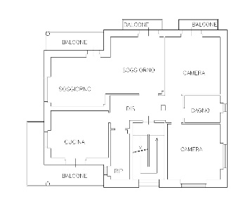 Foto Appartamento in Via Piave 3, Beinasco Borgaretto di 142 m² in vendita