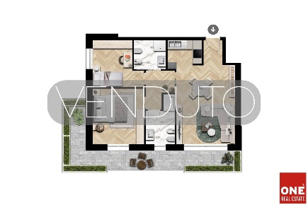 Foto Appartamento in Via della Gallarana 35, Monza Amati - Stadio di 102 m²