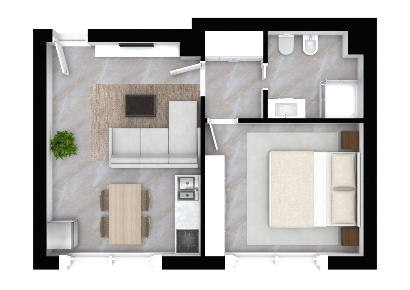 Foto Appartamento in Via Empedocle Restivo 94, Palermo di 45 m² in vendita