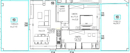 Foto Attico a Firenze Legnaia - San Quirico - Monticelli di 75 m²