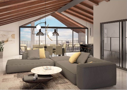 Foto Attico in via Montello, Treviso Viale Luzzatti di 375 m² con 11 locali