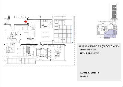 Foto Attico a Mozzecane di 154 m² con 55 locali in vendita