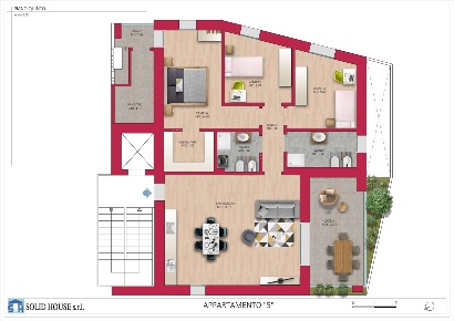 Foto Attico a Rimini di 120 m² in vendita