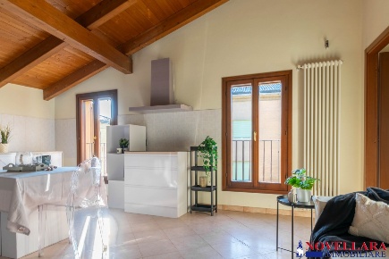 Foto Attico in corso garibaldi, Novellara di 124 m² con 4 locali in vendita