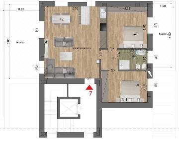 Foto Attico a Reggio nell'Emilia Coviolo - Roncina di 125 m² con 3 locali