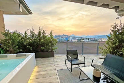 Foto Attico in via maddalena casulana, Bergamo Borgo Palazzo di 190 m²