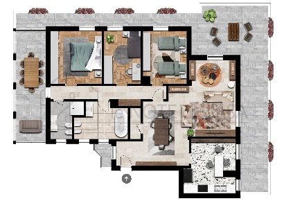 Foto Attico in via boito, Forlì Stazione - Grandi Italiani di 280 m²