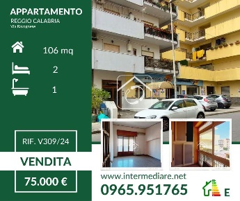 Foto Appartamento a Reggio di Calabria di 106 m² con 5 locali in vendita