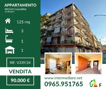 Foto Appartamento in Via Bergamo 34, Reggio di Calabria Sbarre di 125 m²