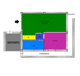 Foto Appartamento in Contrada Capitolo 43, Monopoli Capitolo di 55 m²