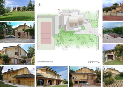 Foto Casa indipendente a Castorano di 850 m² con 10 locali in vendita